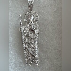 St Jude .925 Silver charm